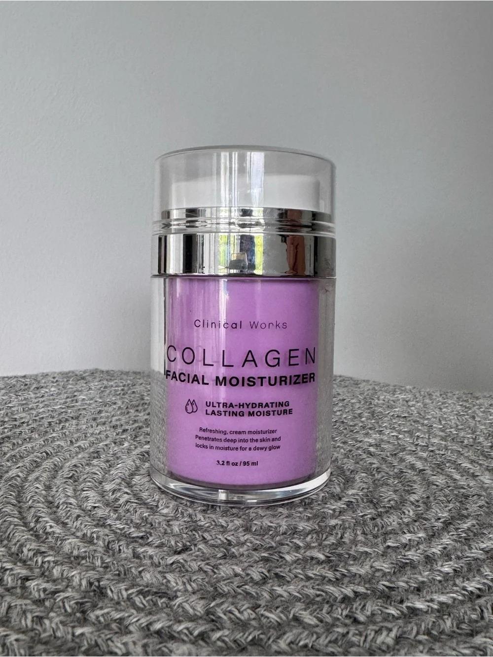 Collagen Facial Moisturizer — Lavender Pink Hydrating Cream